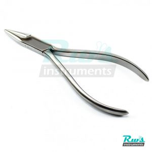 Wire Bending Pliers Orthodontic Hollow Chop Contouring lab loop forming 13 cm
