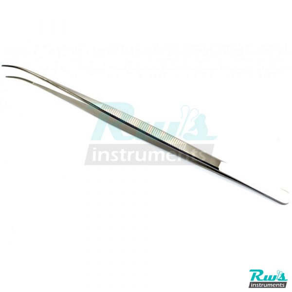 DeBakey Dissecting Forceps Tweezer curved 24 cm Surgery Surgical tissue