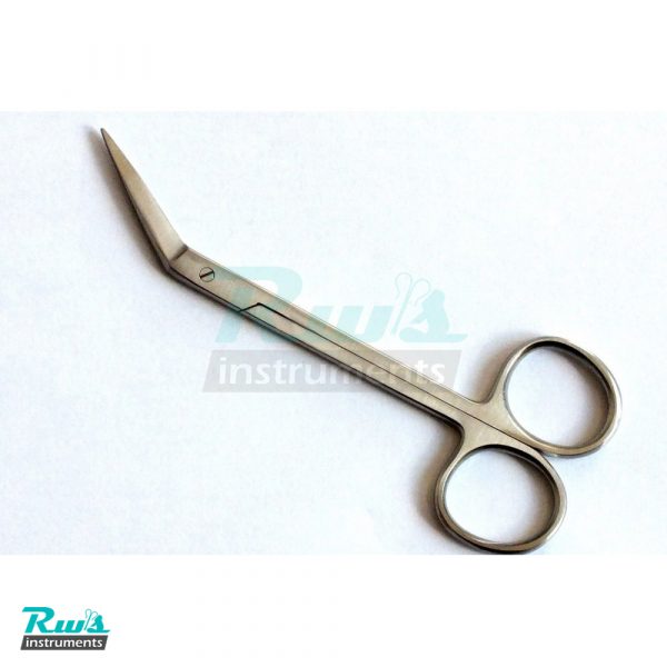 Iris Scissors angled surgical Dental surgery shears 12 cm