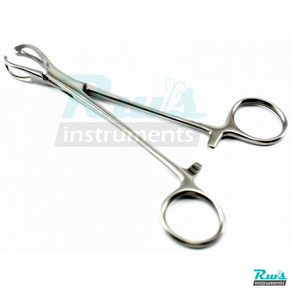 Lane tissue forceps 16 cm straight pliers clamp Surgery Veterinary holding