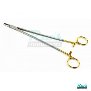 TC Wangensteen Needle Holder straight 28 cm suture gold seam surgical