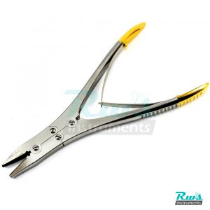 TC Extracting Forceps wire holding pliers action straight 18 cm surgical surgery